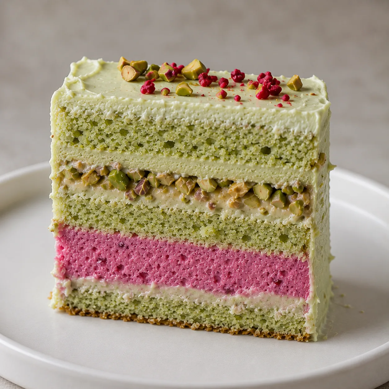 Pistacjowo-jagodowy